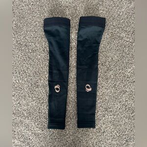 Pearl izumi Women's Elite Thermal Arm Warmers, black, fleece lined, small.
